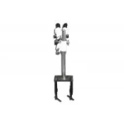 Meiji EMZ-5TR Trinocular Zoom Stereo Microscope with S-4600 Table Clamp Boom Stand, 4 of 5