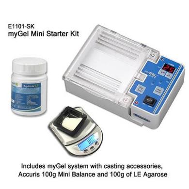 Benchmark E1101-SK-E myGel Mini Electrophoresis System Starter Kit (Includes E1101-E, A1701 and W4000-100)-cover