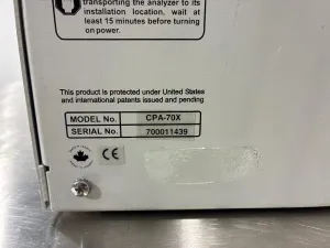 Phase Technology CPA-70X Gas Analyzer with Touchscreen Interface, 4 of 4