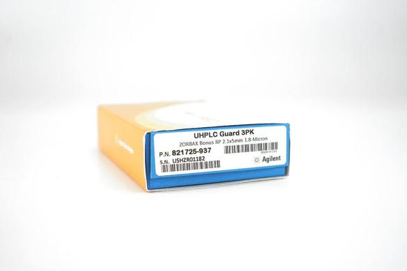 Agilent ZORBAX Bonus-RP UHPLC Guard Column, 1.8 µm, 2.1 mm, 3-Pack, 821725-937-cover