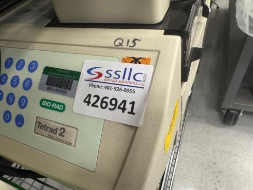 Bio-Rad Tetrad 2 Peltier Thermal Cycler with Four Independent Blocks for PCR-cover