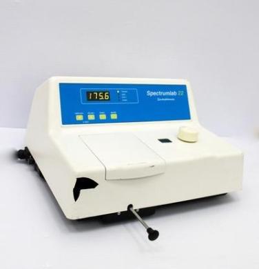 Spectrum Spectrumlab 22 Visible Range Spectrophotometer 340-1000nm SCM Technology-cover