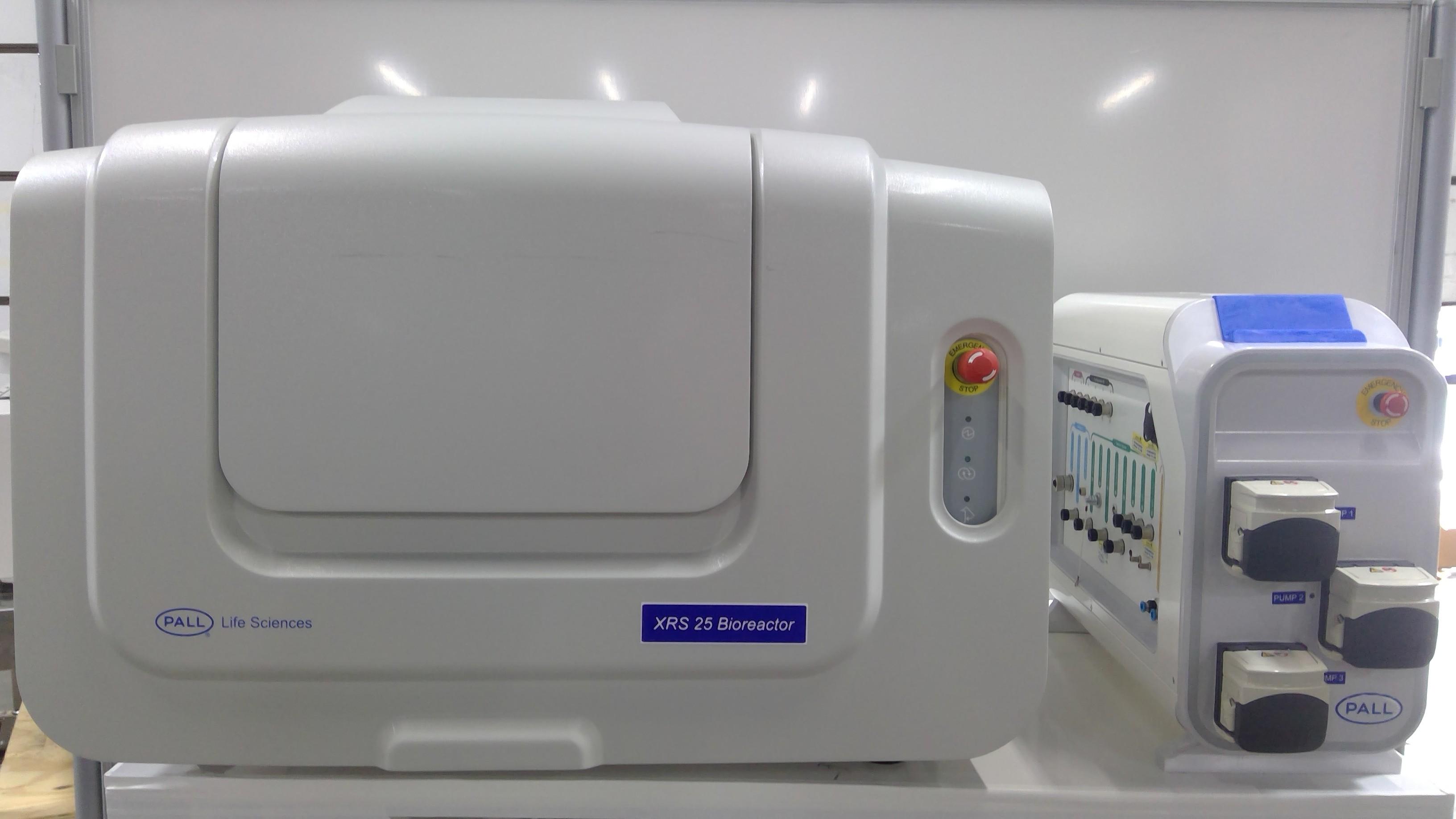 Pall XRS25BRS Single-Use Bioreactor System with mPath Control and Bi-Axial Agitation, 25L Capacity