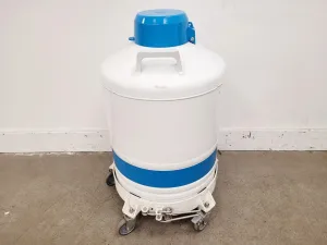 Air Liquide GT38 Liquid Nitrogen Dewar with 6 Storage Cylinders, 3 of 9