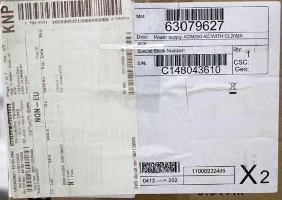 Mettler Toledo ACM200 AC WITH CL20MA Electrophoresis Power Supply Unit-cover