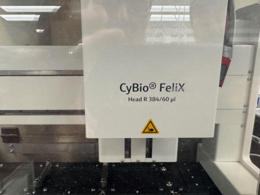 Analytik Jena CyBio FeliX UVP HEPA Automated Liquid Handling System with UV and HEPA Enclosure-cover