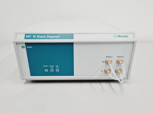 Metrohm 837 IC Eluent Degasser Laboratory Equipment-cover