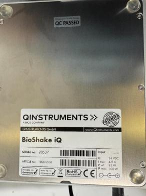 QInstruments BioShake iQ Programmable Laboratory Shaker for Microplates and Tubes-cover