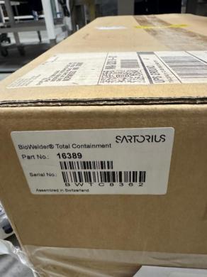 Sartorius BioWelder Total Containment Single-Use Tubing Welding System-cover