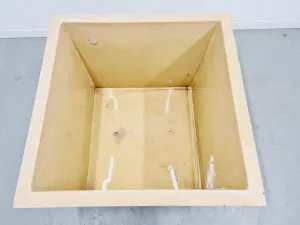 Large Beige Cubic Fibreglass Laboratory Storage Tank 605L Capacity, 11 of 12