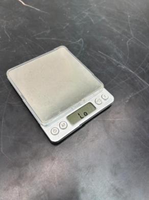 Digital Pocket Scale with Stainless Steel Weighing Platform and LCD Display-cover