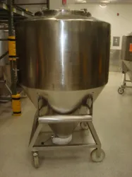 Bohle Mobile 1400 Liter Capacity Stainless Steel Tote, 2 of 4