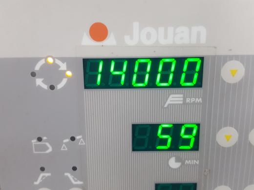 Jouan B4i Bench-Top Lab Centrifuge 14000rpm + Tube Rotor Lab-cover