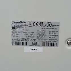 Thermo Multifuge X3 FR, 16 of 16