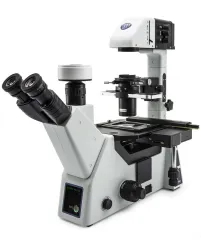 IOS IM-5 Inverted Phase Contrast Microscope without Objectives, 2 of 4