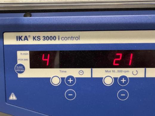 IKA KS 3000 i control Laboratory Orbital Shaker with Enclosed Platform and Flask Clamps-cover