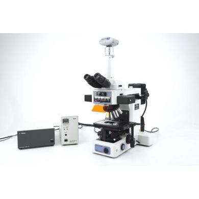 Nikon Eclipse E800 Fluorescence Microscope with DAPI, FITC, TRITC Filter Sets-cover