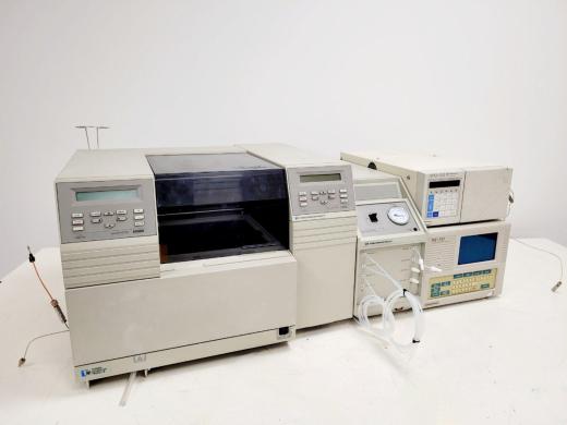 Thermo Separation Products/Shimadzu HPLC System - AS3000 - P1500 - RF-551 Lab-cover