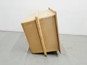 Large Beige Cubic Fibreglass Laboratory Storage Tank 605L Capacity, 9 of 12