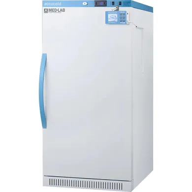 Accucold ARS8MLDL2B Upright Laboratory Refrigerator with Digital Data Logger, 8 Cu.Ft.