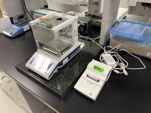 Mettler Toledo MS603TS/00 Analytical Balance with Granite Base and External Printer-cover