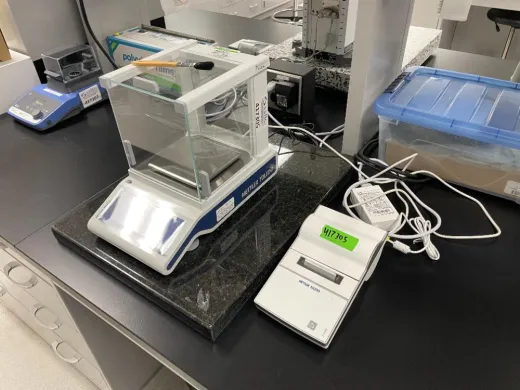 Mettler Toledo MS603TS/00 Analytical Balance with Granite Base and External Printer