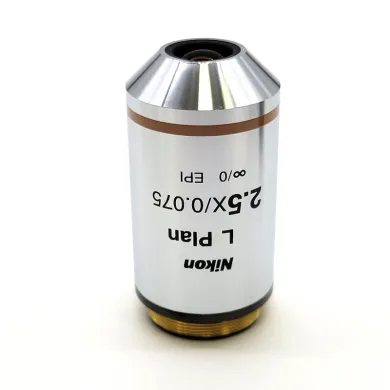 Nikon L Plan 2.5x EPI Microscope Objective