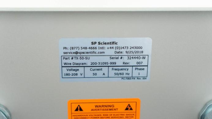 SP Scientific TX-50-SU Laboratory Power Supply Unit-cover