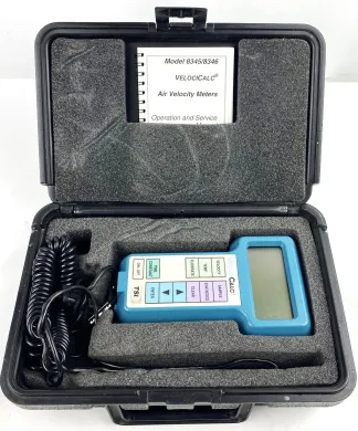 TSI VelociCalc 8345 Portable Air Velocity Meter for HVAC and IAQ Measurements