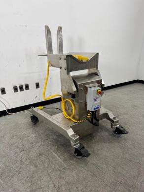 IEDCO 304 Stainless Steel Industrial Drum Inverter with Control Panel and Casters-cover