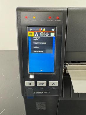 Zebra ZT411 Industrial Thermal Transfer and Direct Thermal Label Printer with Touchscreen-cover
