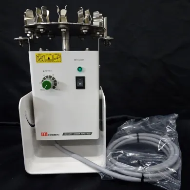 Nissin NRC-20D Small Benchtop Rotary Mixer with NRC-2030-HA-1.5S Accessory