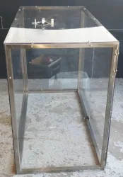 Benchtop Plexiglass PCR Hood and Balance Enclosure for Spill and Draft Protection, 3 of 4