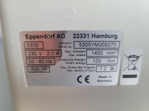 Eppendorf Centrifuge Concentrator Plus 5305, 4 of 5