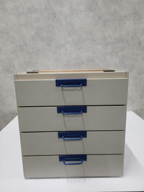 Labonorm 4 Drawer Laboratory Storage Cabinet, 570 x 520 x 600 mm-cover