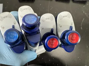 Rainin Pipet-Lite XLS Multichannel Pipettes Set - Volume-Adjustable Liquid Handling with RFID Caps (Qty 10), 3 of 4