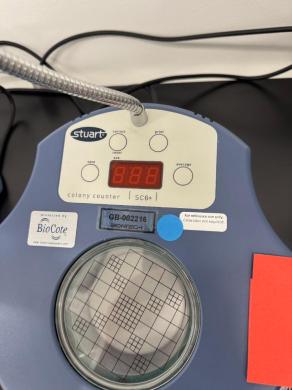 Stuart SC6+ Digital Illuminated Colony Counter for Bacterial Enumeration-cover