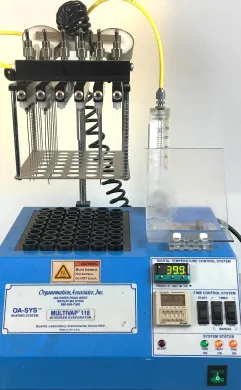 Organomation MultiVap 118 Nitrogen Evaporator with High-Temperature Dry Block and Gas Distribution
