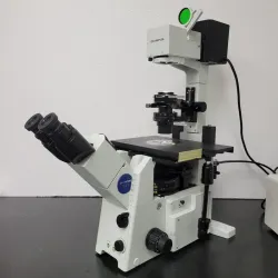 Olympus IX71 Inverted Microscope with DIC and Fluorescence Capability, 2 of 15