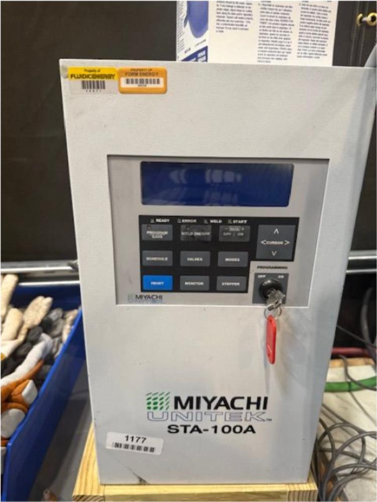 Miyachi Unitek STA-10A Large Spot Welder with Digital Control Panel