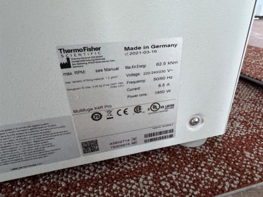 Thermo Scientific Multifuge X4R Pro Refrigerated Benchtop Centrifuge-cover