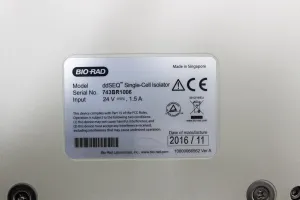 BIO-RAD ddSEQ Single-Cell Isolator Cell Analyzer 2016, 2 of 11