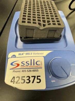 IKA MS 3 B Variable Speed Benchtop Vortex Mixer for Sample Preparation-cover