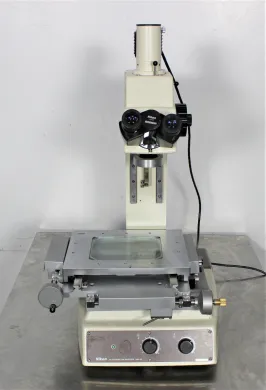 Nikon MM-410 Compound Optical Microscope with Monocular Head and 30° Inclination