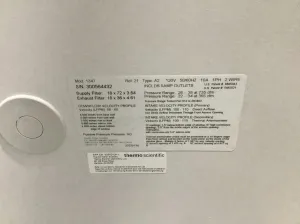 Thermo Scientific 1300 Series A2 Class II Biosafety Cabinet with HEPA Filtration and UV Decontamination, 14 of 15