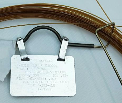 Supelco SPB-608 Capillary Column, 30m x 0.53mm ID x 0.5µm Film Thickness-cover