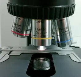 Olympus BX40 Compound Microscope with Dual Port Side-by-Side Teaching Bridge, 5 of 8