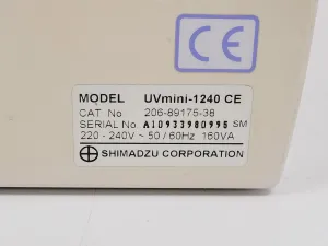 Shimadzu UV mini 1240 UV-Vis Spectrophotometer with Epson LX-300+ Printer, 8 of 14