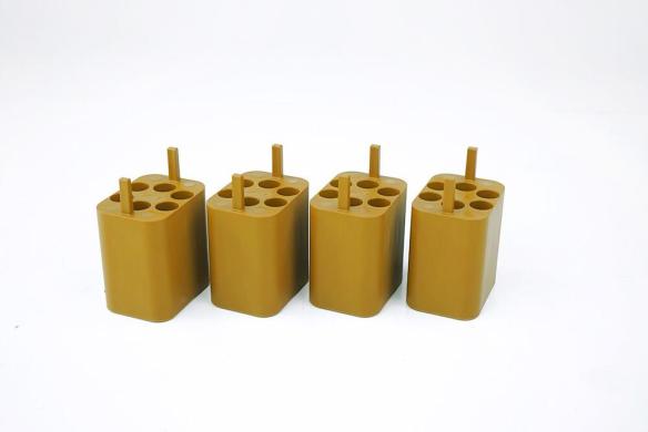 Thermo 4 Centrifuge Adapters for 15 mL Conical Tubes, 120 × 17 mm, Bioshield Rotor 75003621, 75003678-cover
