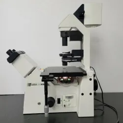 Leica DM IRBE Inverted Fluorescence Microscope with DIC and Motorized Nosepiece, 2 of 12